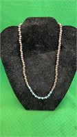 Sterling and turquoise necklace