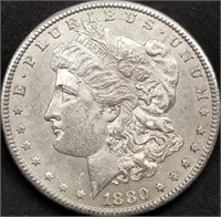 1880-S US Morgan Silver Dollar BU