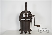 Antique Cast Iron Sausage Stuffer - pat. 1876