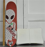Wii balance board & skateboard - info