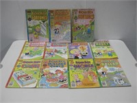 Twelve Vtg Richie Rich Comic Books