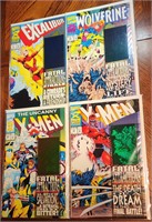 MARVEL COMICS FATAL  ATTRACTIONS 4 ISSUE LOT