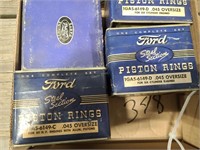 Ford Piston rings, etc