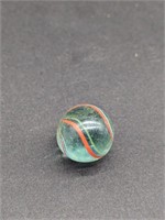 Blue Tinted Orange And Green Marble Ribbon