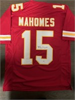 Chiefs Patrick Mahomes Signed Jersey with COA