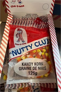 NEW (12x125g) Nutty Club Kandy Korn