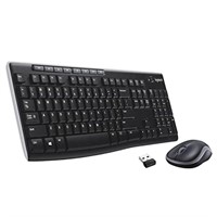 Logitech  Wireless Keyboard and Mouse Combo for