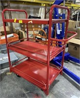 DAYTON Utility Cart with Lipped Guards &