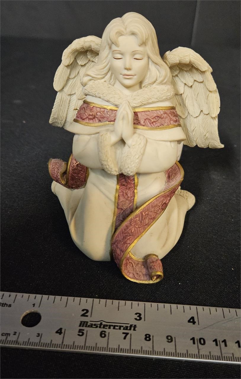 small  Sarah's angel porcelain angel figurine