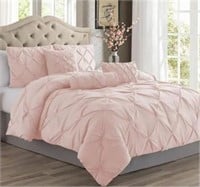 Swift Home Pintuck Comforter Set- Full/Queen
