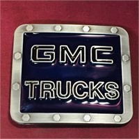 GMC Trucks Advertising Belt Buckle