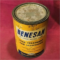 Benesan Seed Treatment Can (Vintage)