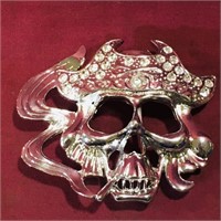 Pirate Skull Belt Buckle