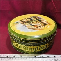 Old English Inn Tin Container (Vintage)