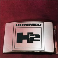 Hummer H2 Advertising Belt Buckle