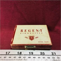 Regent Cigarettes Cardboard Box (Vintage)