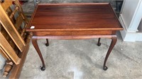 Mahogany Queen Anne Side Table