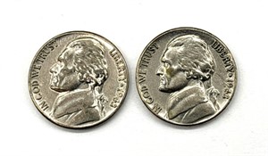 1943-S Jefferson Nickels