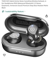 TOZO Active Noise Cancelling Wireless Earbuds