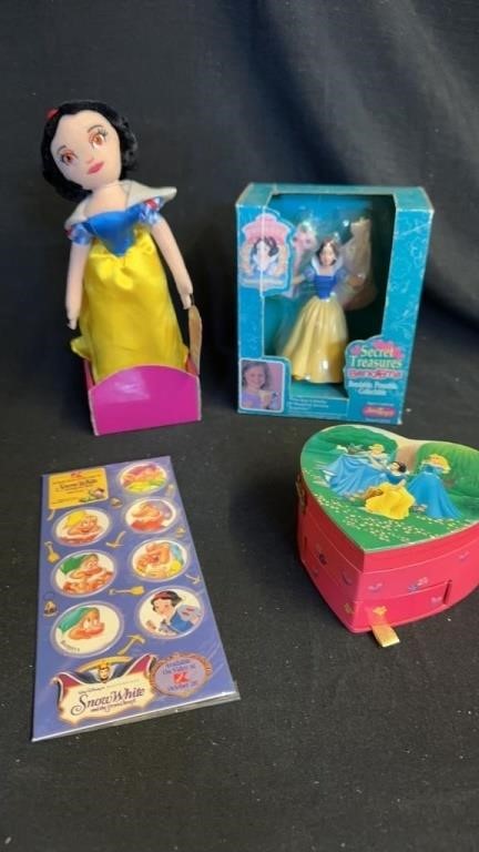 4 Disney Snow White Collectibles