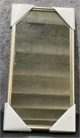 Decorative Edge Wall Mirror Height 26” Width 13”