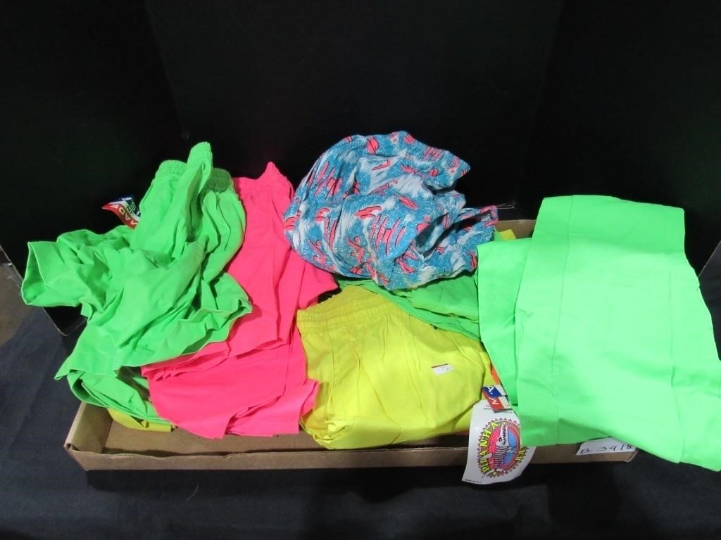 Pink, Green, Yellow Neon Shorts and Pants