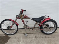 Schwinn stingray chopper style bicycle