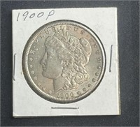 1900 P Morgan Silver Dollar