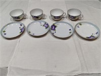 2 Cup/Saucer Sets