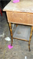 Unique Vintage Bamboo Sewing Stand G