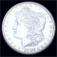 1886-S Morgan Silver Dollar UNCIRCULATED PL