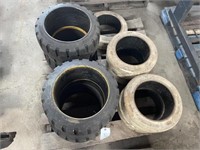 Pallet of Cushion Tires