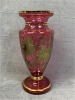 Cranberry Vase