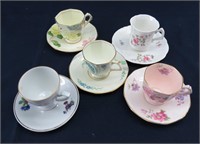 Fine Bone China & Bavaria Tea Cups (5)