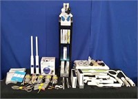 Huge Lot of Wii Consoles Accessories Games