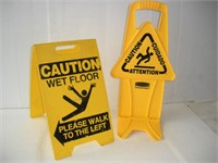 (3) Wet Floor Signs