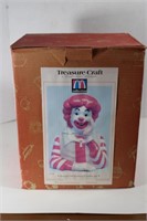 Vintage Treasure Craft Ronald McDonald Cookie Jar