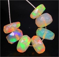 2.91 cts Natural Ethiopian Fire Opal Beads