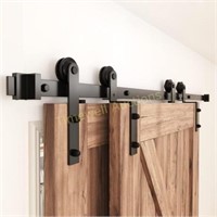 ZEKOO 6FT Single Track Bypass Barn Door Kit