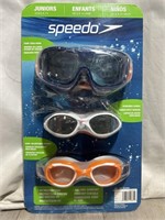 Speedo Swimming Googles Junior Size Ages 6-14