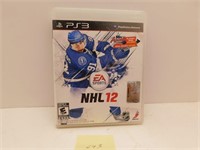 PLAY STATION PS3 NHL 12 GAME