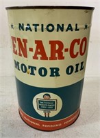 National EN-AR-CO Motor Oil 5 qt. can