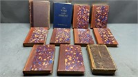 11pc 1800s to 1900s Vtg Books Various Subjects