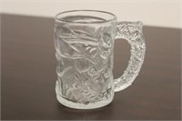 McDonald's' Batman Forever Etched Glass Mug