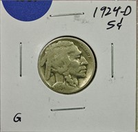 1924-D Buffalo Nickel G