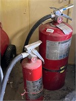 (2) Fire Extinguishers