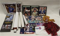 Large Lot Of Framed Sports Photos &More