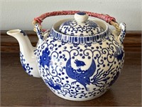 porcelain Asian teapot