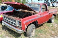 1970+/- GMC Sierra Grande Pickup (As Found)