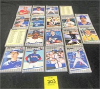 (14) 1989 Fleer Baseball Cards Sealed Packs